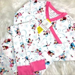 💖 NWT!!! HANNA ANDERSSON ICE FAIRIES COTTON PAJAMA SET